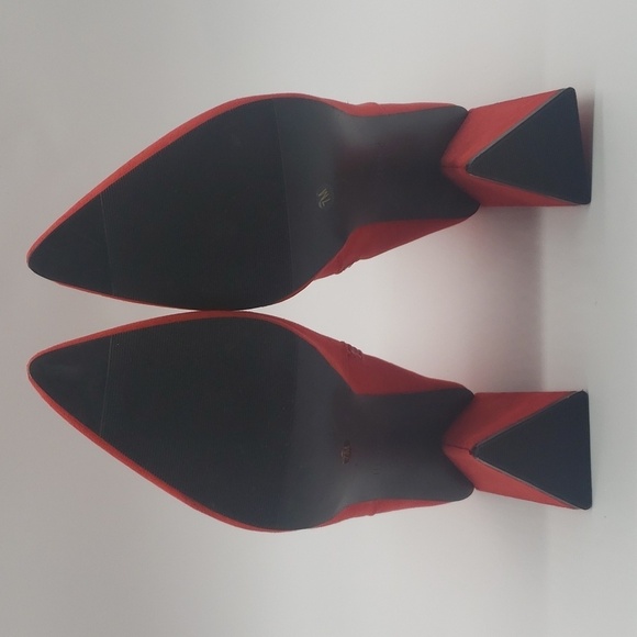 750- Bar lll Women's Knee Boots Asyaf Red Color Size 7 M - Picture 7 of 9